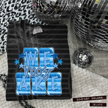 Load image into Gallery viewer, We Are Blue Stripes Mascot Dropdown TRANSFER CAP MAY