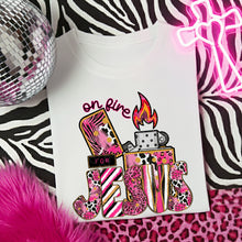 Load image into Gallery viewer, On Fire For Jesus Pink Leopard TRANSFER DWS FEB 26