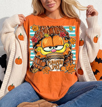 Load image into Gallery viewer, Orange Cat Pumpkin Spice Stripes TRANSFER AGCM SEP 26