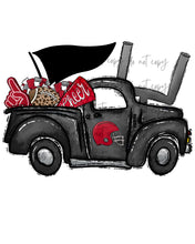 Load image into Gallery viewer, Football Cheer Spirit Truck (Add Name) Customized DTF TRANSFER