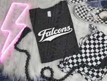Load image into Gallery viewer, BW Glitter Faux Embroidery Script Baseball Teams DROPDOWN TRANSFER KAI MAR 26