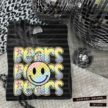 Load image into Gallery viewer, Rainbow Checker Happy Stacked Mascots Dropdown TRANSFER CAP JUNE 25