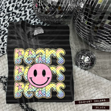 Load image into Gallery viewer, Rainbow Checker Pink Happy Stacked Mascots Dropdown TRANSFER CAP JUNE 25