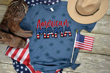 Load image into Gallery viewer, American Mama Flag TRANSFER