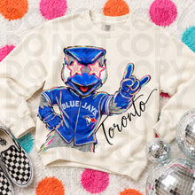 Load image into Gallery viewer, Rockin Delulu Baseball Mascots DROPDOWN TRANSFER RHD OCT 26