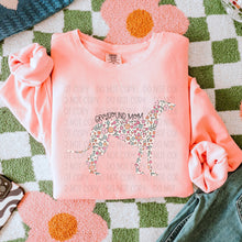 Load image into Gallery viewer, Floral Dog Mom DROPDOWN TRANSFER SWD FEB