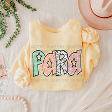 Load image into Gallery viewer, Occupational Pastel Dotted Mix Print DROPDOWN TRANSFER SDD