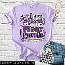 Load image into Gallery viewer, In March We Wear Color Awareness DROPDOWN TRANSFER PARJO MAR 26