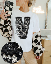 Load image into Gallery viewer, Black Lace Mascot Dropdown TRANSFER CAP FEB
