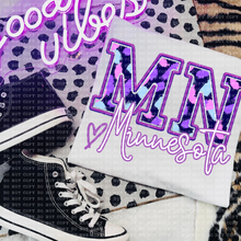 Load image into Gallery viewer, Perfectly Purple State(all 50 states available) TRANSFER ECHT MAR