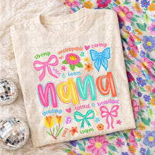 Load image into Gallery viewer, Doodle Floral Bows Collages Titles DROPDOWN TRANSFER UAC APR 26