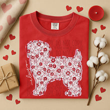 Load image into Gallery viewer, Valentine Red Floral Dog Breed Option DROPDOWN TRANSFER SWD DEC 25