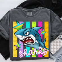 Load image into Gallery viewer, Neon Stripes Mascots DROPDOWN TRANSFER CSD APR 26