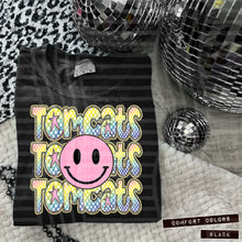 Load image into Gallery viewer, Rainbow Checker Pink Happy Stacked Mascots Dropdown TRANSFER CAP JUNE 25