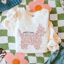 Load image into Gallery viewer, Floral Dog Mom DROPDOWN TRANSFER SWD FEB