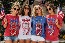 Load image into Gallery viewer, Patriotic Can Drinks DROPDOWN TRANSFER PARJO MAY 26