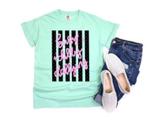 Load image into Gallery viewer, Busy Dilly Dallying Polka Stripes TRANSFER TCC MAR 26