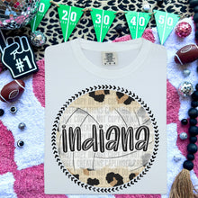 Load image into Gallery viewer, Leopard Volleyball Background Mascot Dropdown TRANSFER CAP FEB