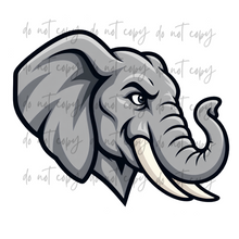 Load image into Gallery viewer, Front Or Side Logo Sports Custom Name Mascot DROPDOWN DTF TRANSFER