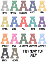 Load image into Gallery viewer, Prepster Word Alpha Customized DROPDOWN DTF TRANSFER BIA