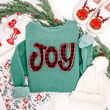 Load image into Gallery viewer, Christmas Names Plaid Alpha DROPDOWN TRANSFER SWD OCT 25