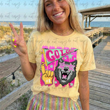 Load image into Gallery viewer, Go Preppy Pink Mascot TRANSFER GGD DROPDOWN TRANSFER MAY 26