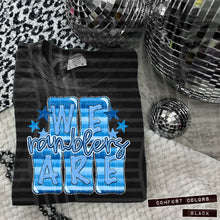 Load image into Gallery viewer, We Are Blue Stripes Mascot Dropdown TRANSFER CAP MAY