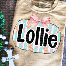 Load image into Gallery viewer, Coquette Bunny Names Dropdown TRANSFER ECHT FEB