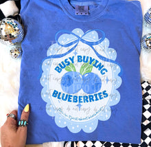 Load image into Gallery viewer, Busy Buying Blueberries TRANSFER