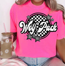 Load image into Gallery viewer, Black White Checkered Retro Star Mascot TRANSFER BIA JAN