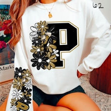 Load image into Gallery viewer, Floral Skulls And Letters Sports Team With Sleeve TRANSFER MMD