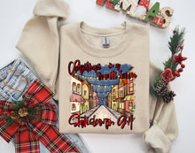 Load image into Gallery viewer, Christmas In A Small Town DROPDOWN TRANSFER CAP