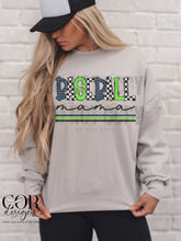 Load image into Gallery viewer, Baseball Mama Checkered Color Dropdown TRANSFER FEB COR