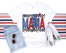 Load image into Gallery viewer, Mama Lightening Bolt, Checkered And Stars TRANSFER