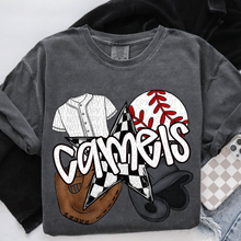 Load image into Gallery viewer, Baseball Checker Star Mascot Dropdown TRANSFER CSD MAY 25