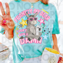 Load image into Gallery viewer, Frankly My Dear Animal DROPDOWN TRANSFER RHD REP JUNE 26