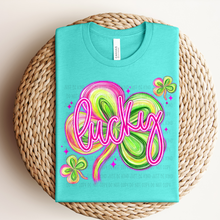 Load image into Gallery viewer, Lucky Pink Neon Shamrock TRANSFER SSD JAN