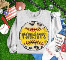 Load image into Gallery viewer, Leopard Softball Background Mascot Dropdown TRANSFER CAP FEB