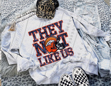 Load image into Gallery viewer, They Not Like Us Faux Embroidery Mascot DROPDOWN TRANSFER TGG 24