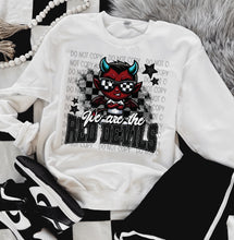 Load image into Gallery viewer, We Are The Mascots Checkered Stars Dropdown TRANSFER SWD TEMP