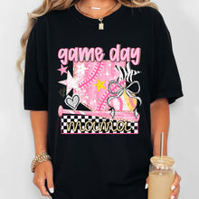 Load image into Gallery viewer, Game Day Mama Pink Star Checker DROPDOWN TRANSFER DWS MAR 26