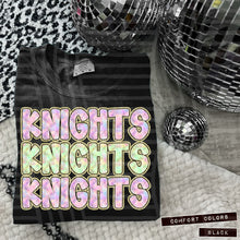 Load image into Gallery viewer, Iridescent Leopard Stacked Mascot Dropdown TRANSFER CAP MAY