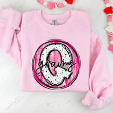 Load image into Gallery viewer, Pink Brush Dalmatian Valentine Names DROPDOWN TRANSFER SDD