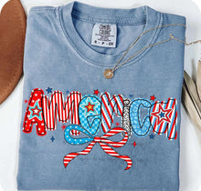 Load image into Gallery viewer, America RWB Flag Bow TRANSFER