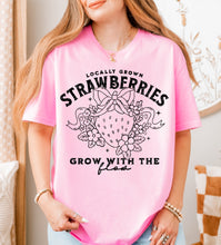 Load image into Gallery viewer, Locally Grown Strawberries Grow With The Flow Color Dropdown TRANSFER NDC FEB 25