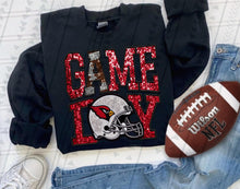Load image into Gallery viewer, Game Day Team Helmet Faux Embroidery DROPDOWN TRANSFER TGG
