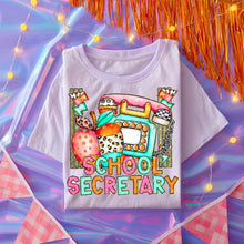 Load image into Gallery viewer, Leopard Gold Glitter Hello Grades & Occupations DROPDOWN TRANSFER CST JUNE 25