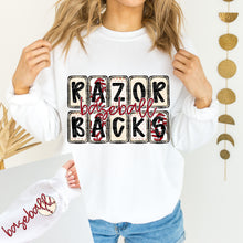 Load image into Gallery viewer, Baseball Boxes Letters Mascots With SLEEVE OPTION TRANSFER CAP JAN