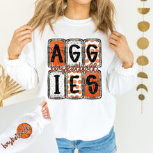 Load image into Gallery viewer, Basketball Boxes Letters Mascots With SLEEVE OPTION TRANSFER CAP JAN