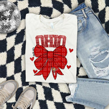 Load image into Gallery viewer, Faux Embroidery Bow Mascot DROPDOWN TRANSFER CAP